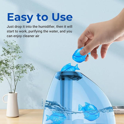 Funmit 12 Pack Universal Humidifier Cleaner Fish Compatible - Image 9