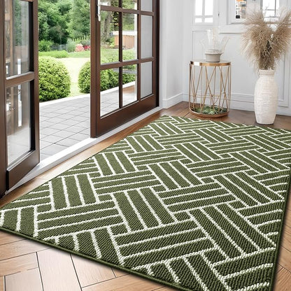 OLANLY Large Indoor Door Mat, 59x35 Inch, Dirt Resistant and Absorbent by OLANLY