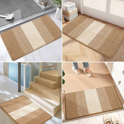 Kitinjoy Indoor Outdoor Door Mat, 59x36 Non-Slip Absorbent Dirt Trapper - Image 6