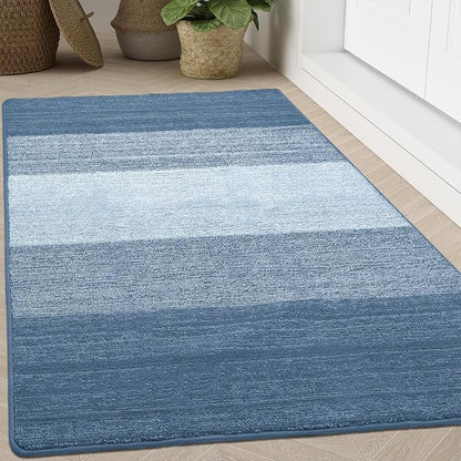 Kitinjoy Indoor Outdoor Door Mat, 71x47 Non-Slip Absorbent Dirt Trapper by Kitinjoy