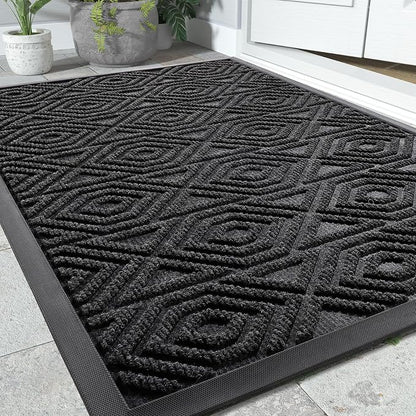 Yimobra Door Mat, Outdoor Indoor Entrance Welcome Mat, Heavy Entry Front Door - Image 9