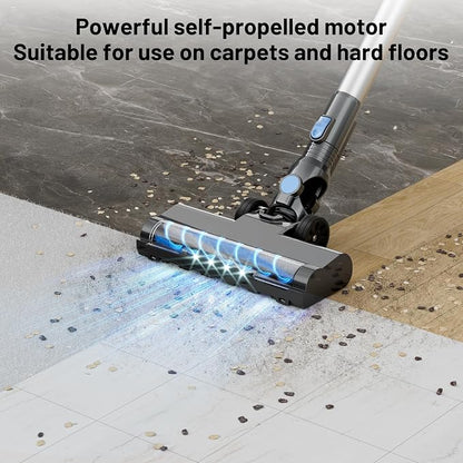 Cordless Vacuum Cleaner with Self-Standing, LED Screen Stick Vacuum Cleaners - Image 8
