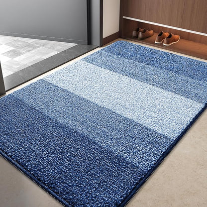 Kitinjoy Indoor Outdoor Door Mat, 40x32 Non-Slip Absorbent Dirt Trapper by Kitinjoy