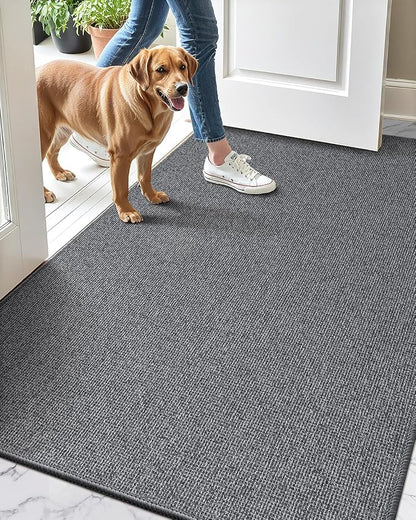 LUMI Indoor Door Mat 36"x56", Ultra Thin Low Profile Non-Slip Doormat by LUMI