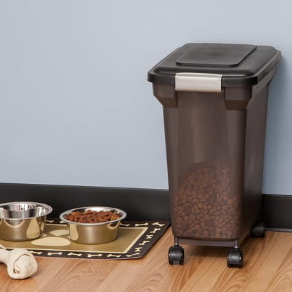 IRIS USA Dog Food Storage Container 22 lbs, WeatherPro Made in USA, Airtight - Image 5