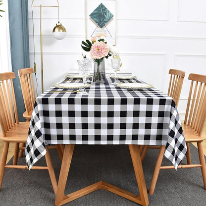 Classic Gingham Tablecloth Fabric - Image 9