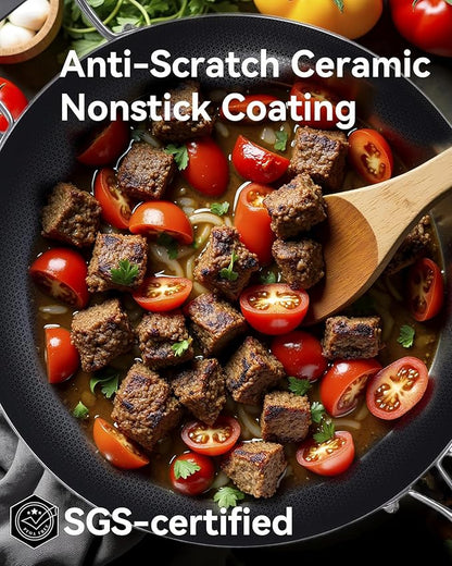 14-Inch Nonstick Hybrid Frying Pan - Image 4