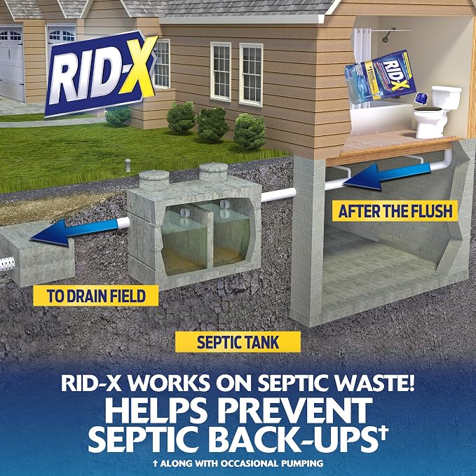 Rid-X Septic System Treatment, Septic Tank Treatment, 3-Monthly Supply Dual - Image 4