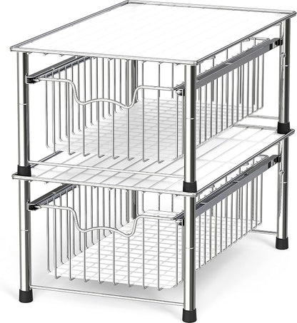 Simple Houseware Stackable Basket Drawer - Image 5