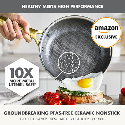 GreenPan Hybrid 13 Piece Nonstick Stainless Steel Cookware Set, APEX Tri-Ply - Image 2