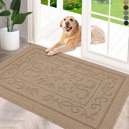 FONEYI Indoor Door Mat 32" x 48", Dirt Trapper Door Mats Non-Slip Entryway Rugs by FONEYI
