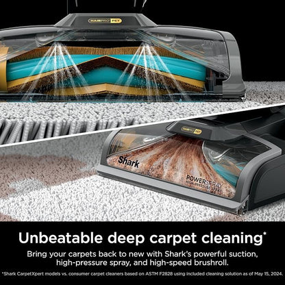Shark CarpetXpert HairPro with StainStriker Upright Carpet, Area Rug & - Image 3
