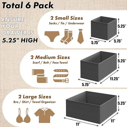 Simple Houseware Underwear Drawer Organizer - Image 2