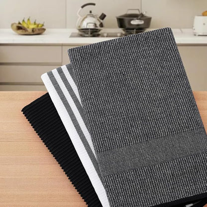 Homaxy Premium Kitchen Towels, Large Cotton 380 GSM Kitchen Hand Towels - Image 7