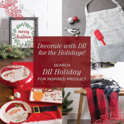 DII Buffalo Check Kitchen Collection, Classic Farmhouse Kitchen Set, Oven Mitt - Image 6