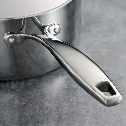 Tramontina Signature Tri-Ply Clad Stainless Steel 10-Piece Cookware Set - Image 4