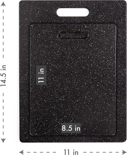 Dexas Superboard Pastry Board and Cutting Boards, Set of Two, Midnight Granite - Image 4