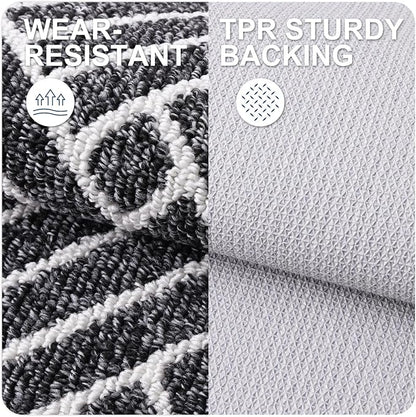 OLANLY Runner Indoor Door Mat, 59x23 Inch, Dirt Resistant and Absorbent - Image 3