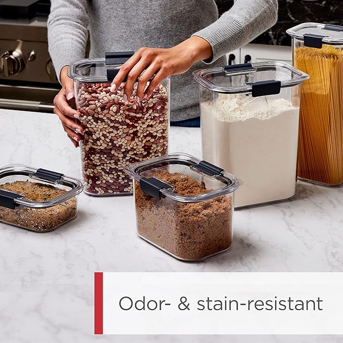 Rubbermaid Brilliance Airtight Food Storage Container | BPA-Free | - Image 4