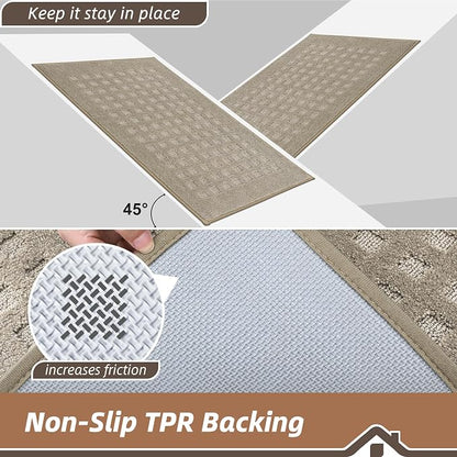 BEQHAUSE Waffle Door Mats Indoor 32"x48", Dog Mat - Image 5
