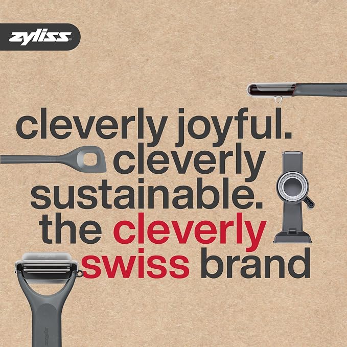 Zyliss Rotary Cheese Grater, 3 Steel Drum Blades, Fruit Grater - Image 11