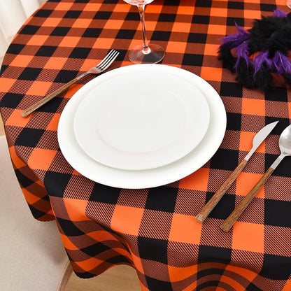 Waterproof Plaid Tablecloth Fabric - Image 8