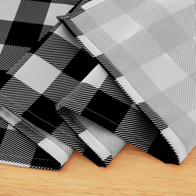 Classic Gingham Buffalo Tablecloth Fabric - Image 7