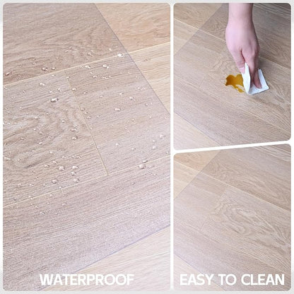 Office Chair Mat for Hardwood Floor, 48” x 40” Crystal Clear Hard Floor Chair - Image 4