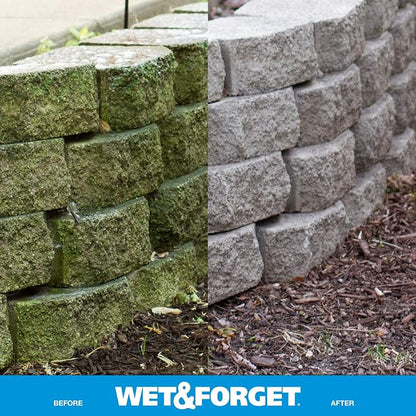 Wet & Forget Moss, & Algae Stain Remover Multi-Surface Outdoor Cleaner - Image 3