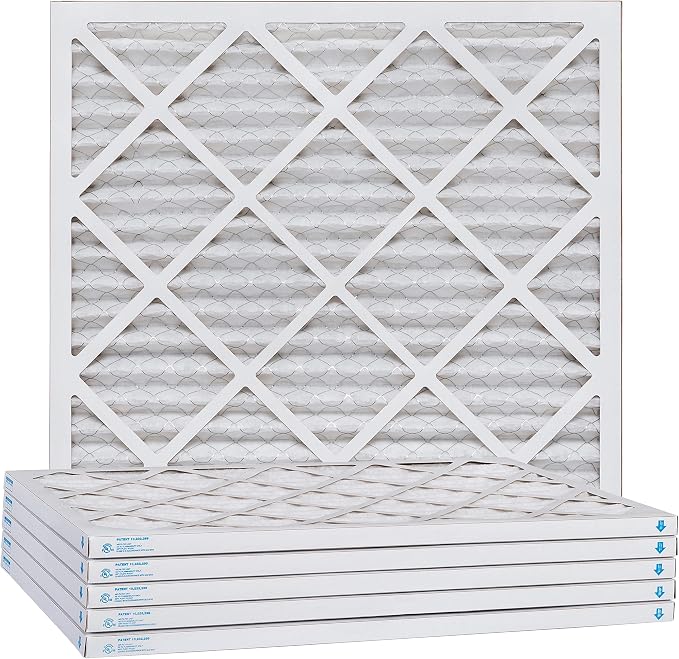 Aerostar 25x25x1 MERV 13, Pleated Air Filter, 24 1/2" x 24 1/2" x 3/4" - Image 3