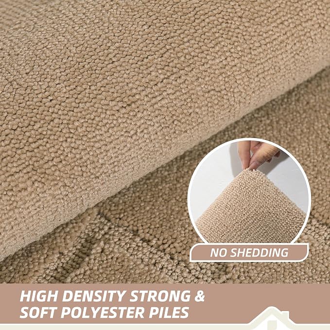 BEQHAUSE Door Mat 24" x 60", Non-Slip Door Mats Indoor Entryway Rugs Washable - Image 5