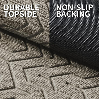 Yimobra Large Door Mat Outside Entrance 47x32, Waterproof Heavy Duty Outdoor - Image 4