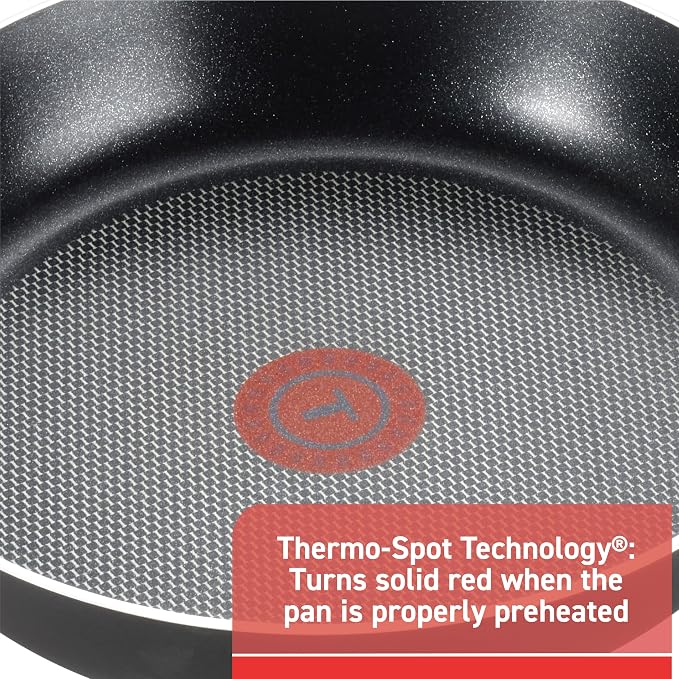 T-Fal Signature Nonstick Pots and Pans Set 12 Piece, Oven Broiler Safe 350F - Image 4