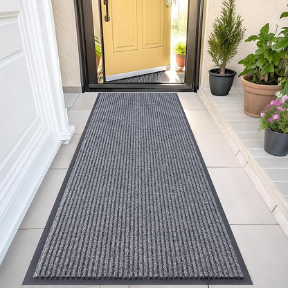 OLANLY Front Door Mat Indoor Outdoor Entrance, Waterproof Heavy Duty Doormat by OLANLY