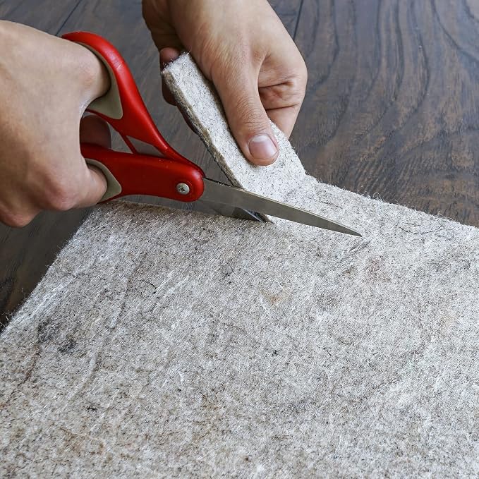 RUGPADUSA - Dual Surface - 9'x11' - 1/8" Thick - Felt + Rubber - Non-Slip - Image 5