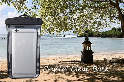 Freegrace Waterproof Pouches with Waist Strap / Pouch Case Bundle Set- Keep Your Phone & Valuables Dry and Safe - Waterproof Dry Bags for Boating Swimming Snorkeling Kayaking Beach Water Parks Pool