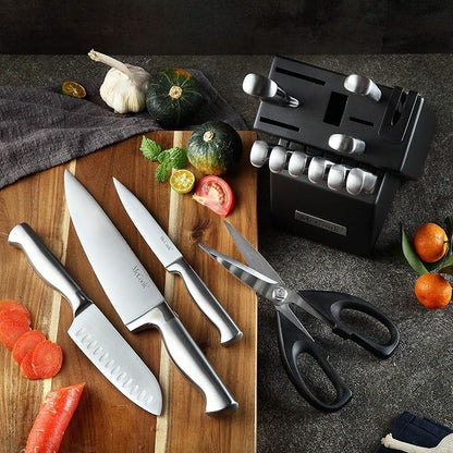 McCook® Knife Sets, German Stainless Steel Knife Block Sets - Image 4