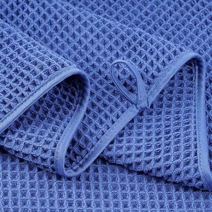 POLYTE Microfiber Oversize Quick Dry Lint Free Bath Towel, 60 x 30 in, 4 Pack - Image 3