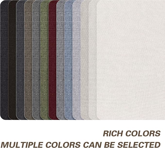 Fine Linen Fabric Patches, Self-Adhesive, 8x11 inch Extra Size, - Image 3