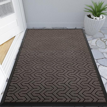 Yimobra Large Door Mat Outside Entrance 47x32, Waterproof Heavy Duty Outdoor by Yimobra