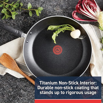 T-Fal Experience Nonstick Fry Pan 12.5 Inch, Oven Broiler Safe 400F, Non Stick - Image 2