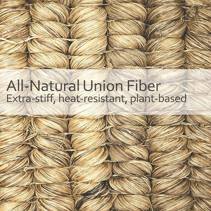 REDECKER Curved Dish Brush, Natural Union Plant Fiber Bristles, Ergonomic Design - Image 4